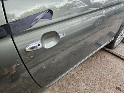 2012-2019 Fiat 500 Coupe RIGHT PASSENGER Door Panel Shell PFP Oliva green Pearl