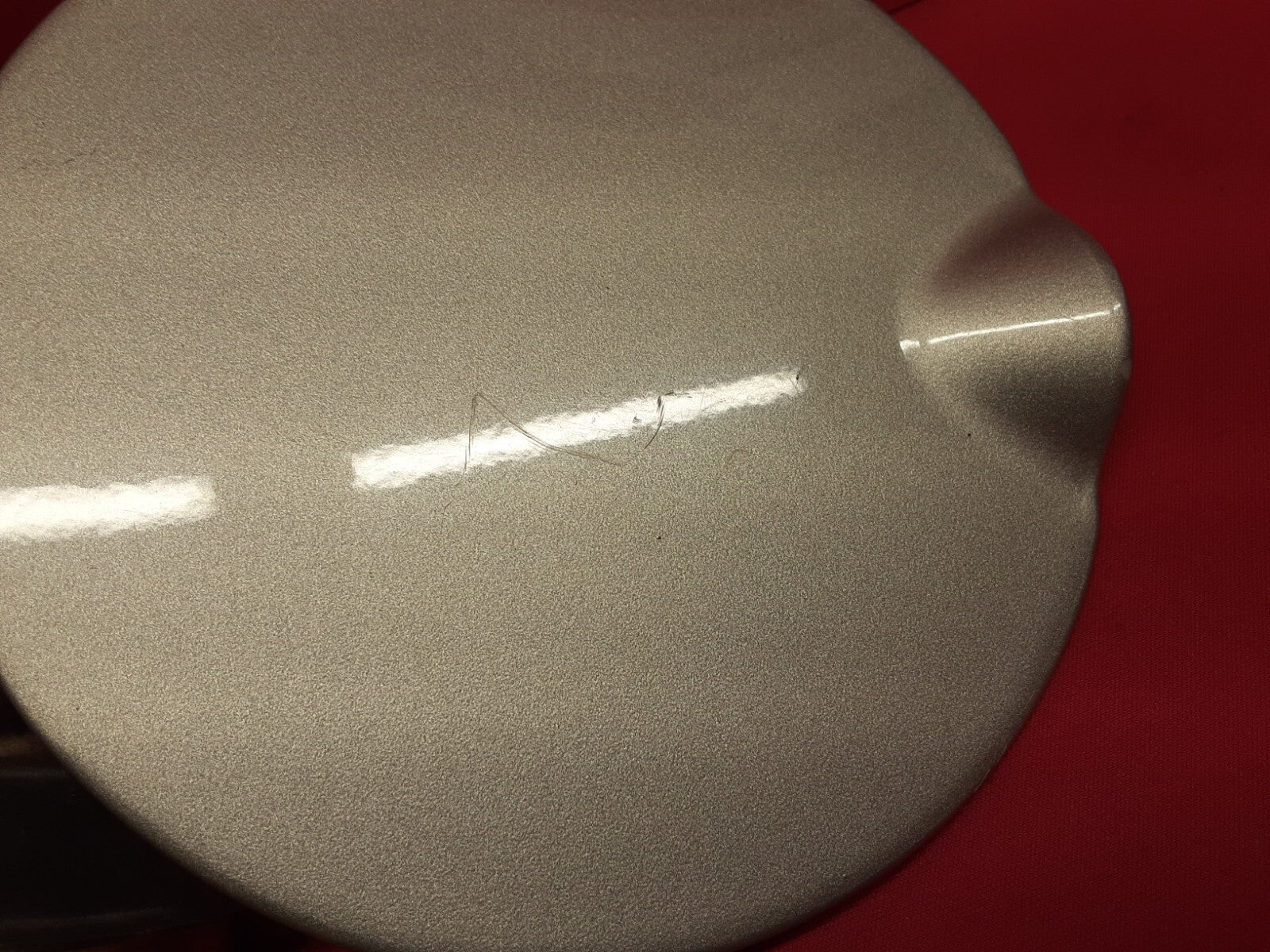 2001 - 2004 Jeep Grand Cherokee Fuel Filler Door PFF: Light Pewter 55135514AB