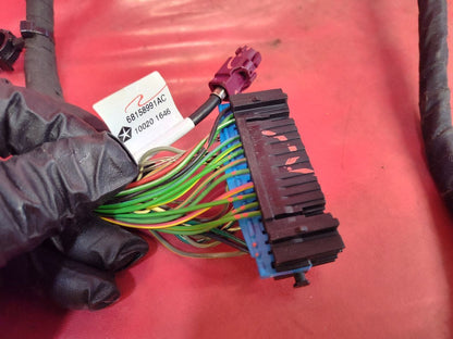 2017 Dodge Durango Blu-Ray Disc DVD Player Jumper Wiring Harness 68158991AC