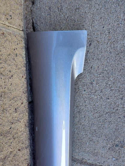 2012-2019 Fiat 500 FRONT LEFT DRIVER Rocker Panel Molding PSC Pompei Silver