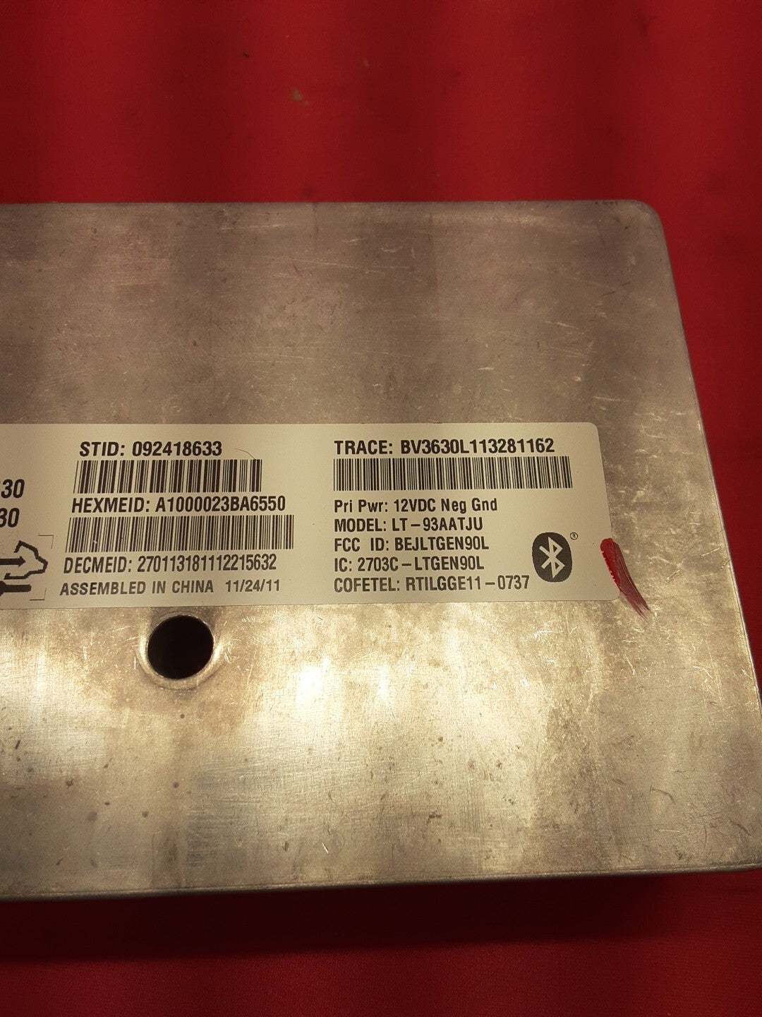 2012-2014 GM Chevrolet Buick Cadillac Radio Control Unit 22833630