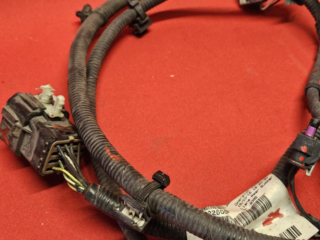 2017 Range Rover Evoque REAR Bumper Parking Sensor Wiring Harness Complete