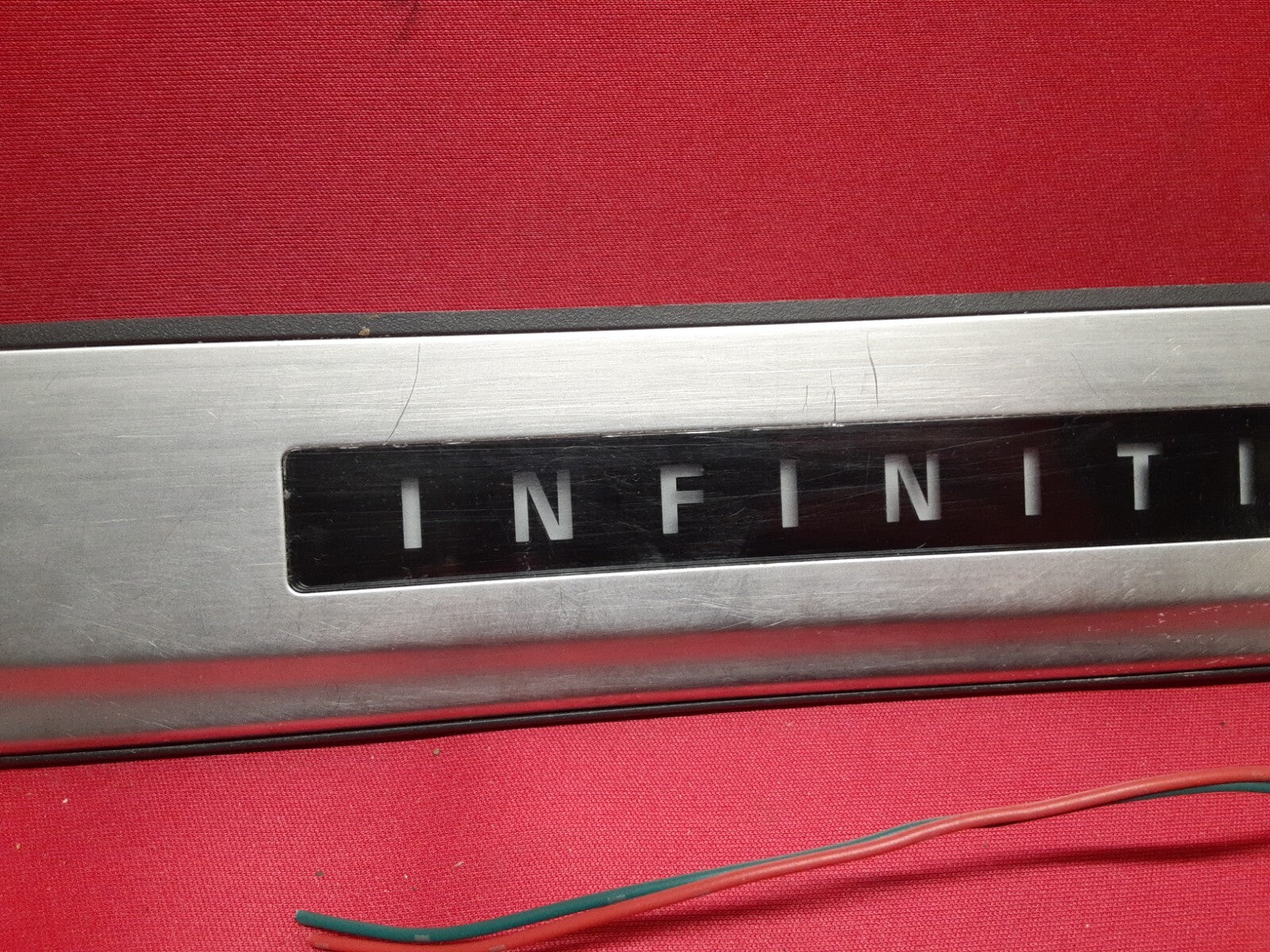 2008 - 2019 Infiniti FRONT RIGHT PASSENGER Lighted Scuff Kick Plate	769B0-1MA0A