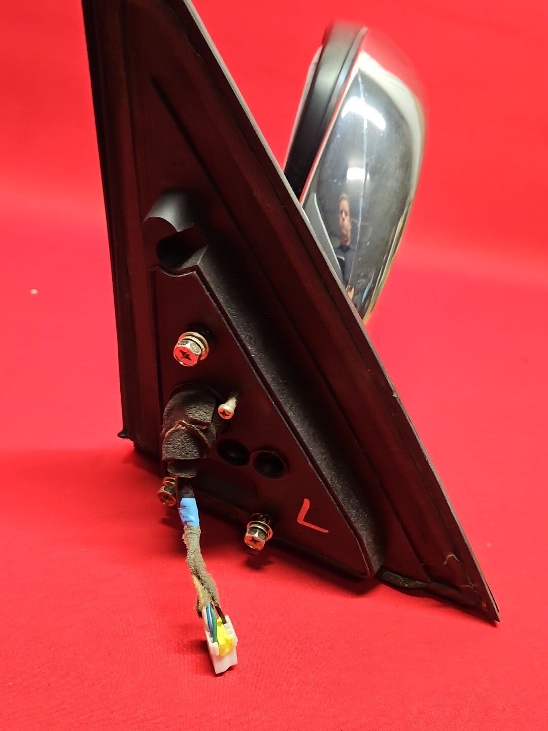 2001 Mitsubishi Montero LIMITED/XLS Left Driver Chrome Door Mirror HEATED