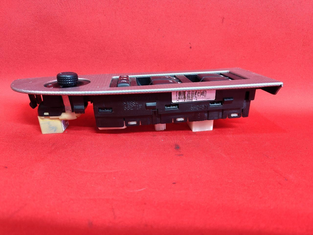 2008-2010 Jeep Grand Cherokee LEFT DRIVER Master Window Switch w/ Bezel Silver