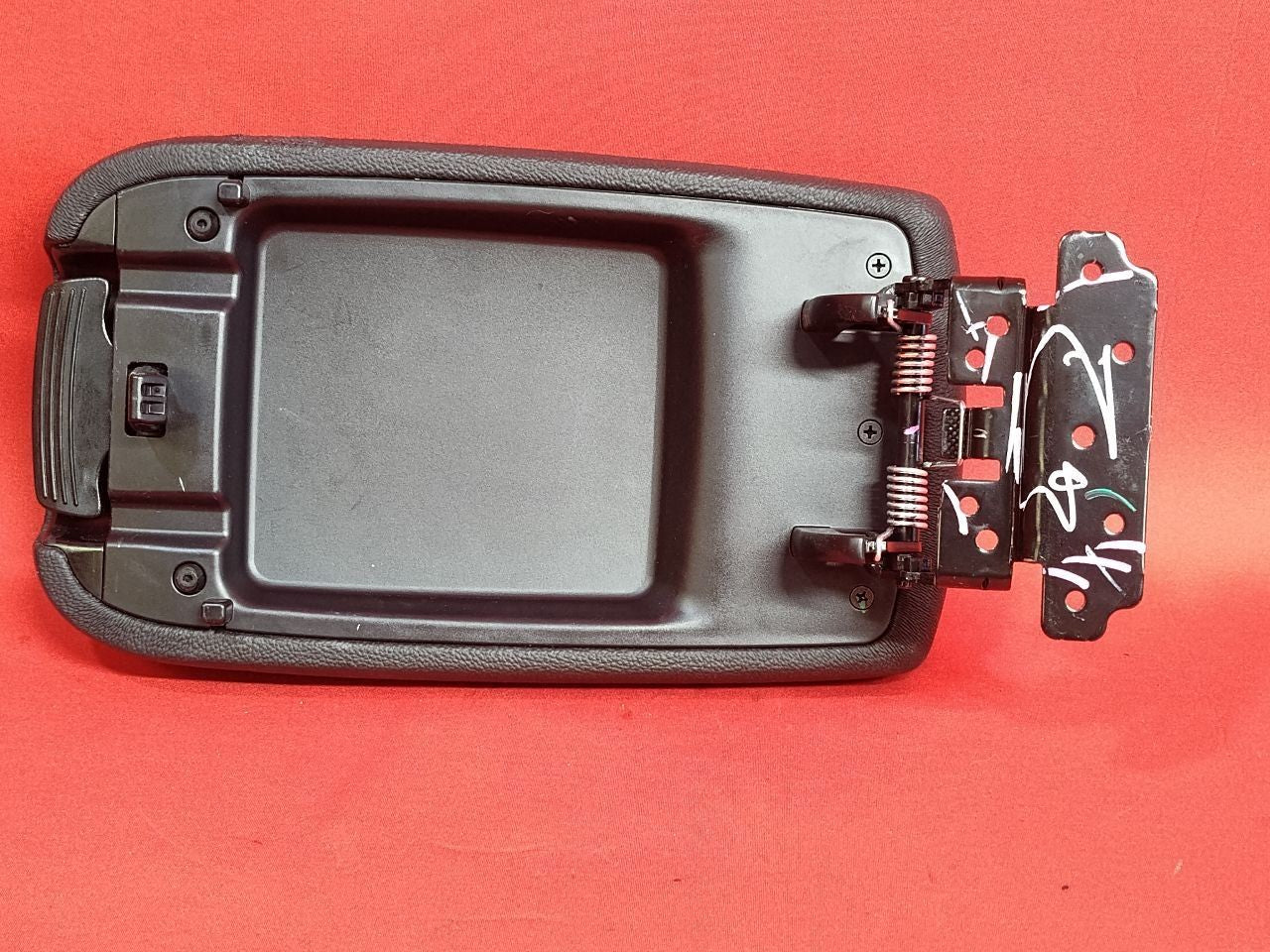 2019-2024 Kia Forte Center Console Armrest Lid Black Vinyl Stationary Style