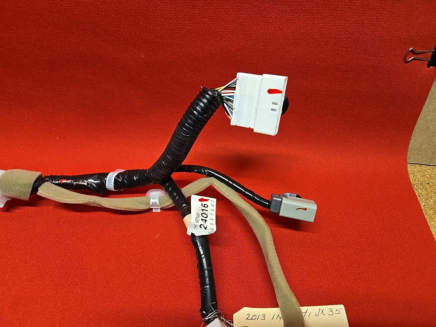 2013 Infiniti JX35 / 2014 QX60 Center Console Complete Wiring Harness Jumper