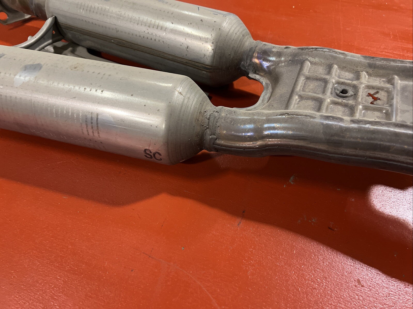 2014 2015 Lexus IS250 Exhaust Muffler Resonator Crossover X Pipe - 2WD ONLY