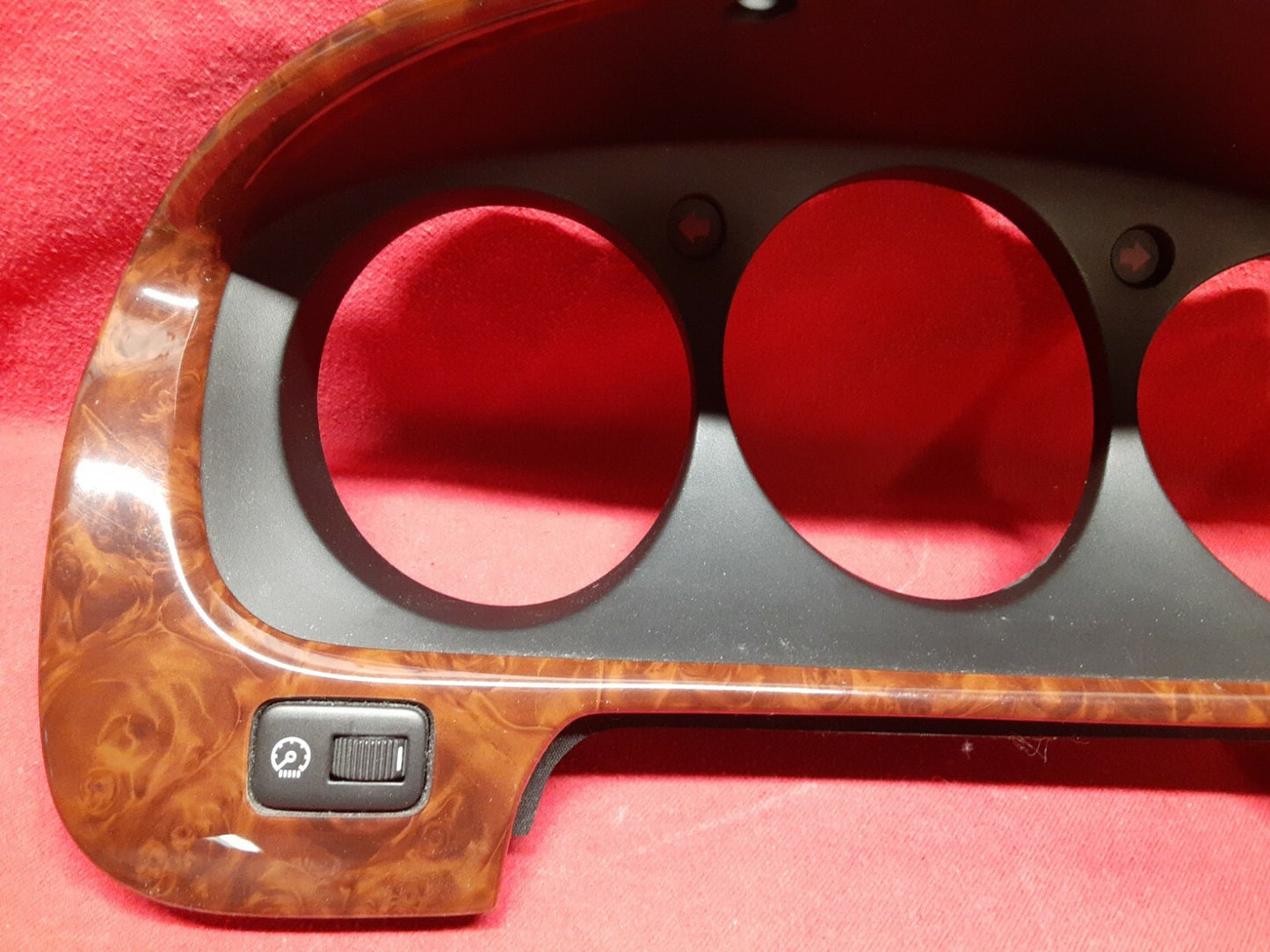 2004 2005 2006 Acura MDX Touring Speedometer Cluster WOOD GRAIN Bezel VTM-4 Diff