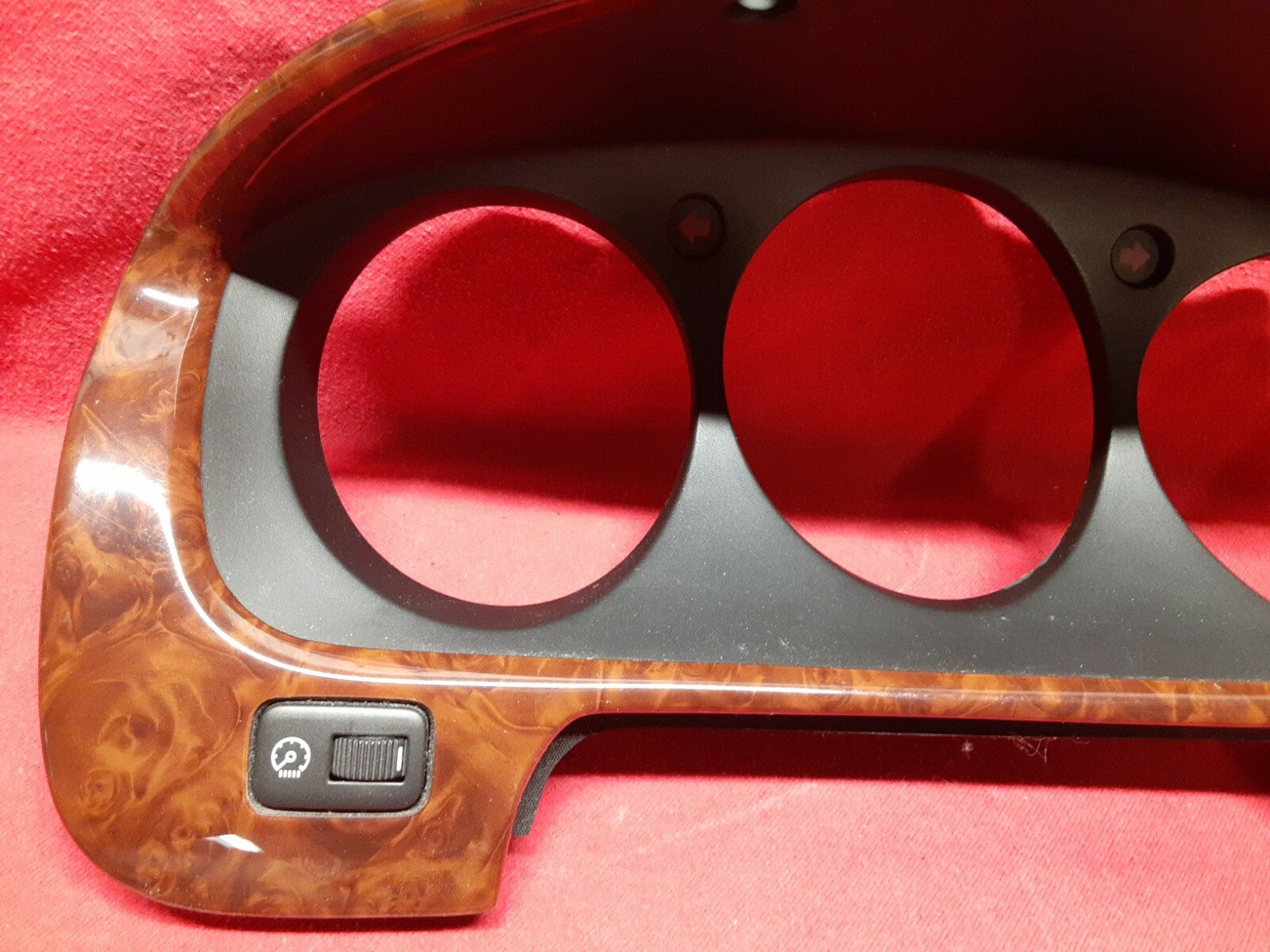2004 2005 2006 Acura MDX Touring Speedometer Cluster WOOD GRAIN Bezel VTM-4 Diff
