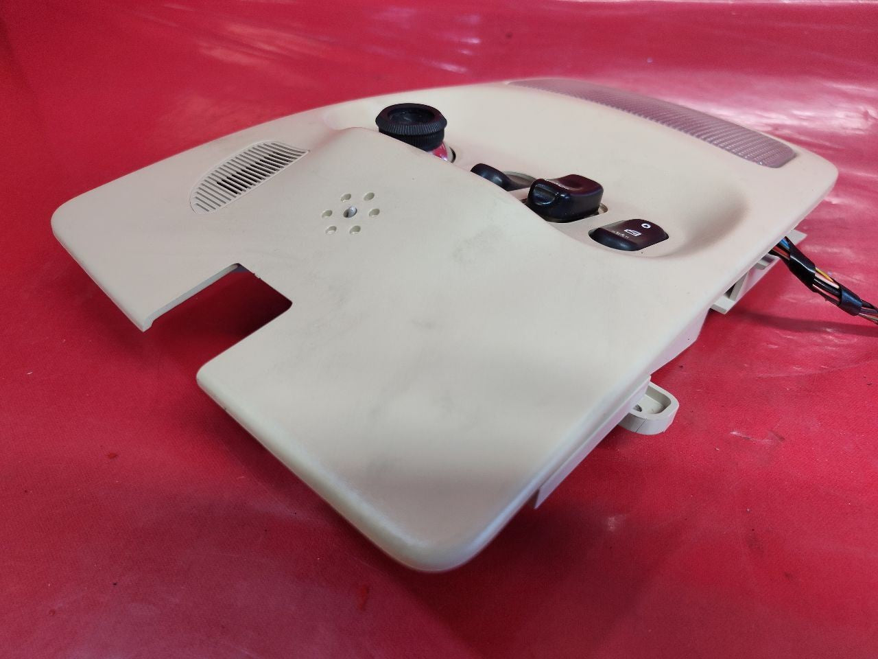 1999-2005 Saab 9-5 Upper Roof Map Dome Light Console w/ SUNROOF Switch