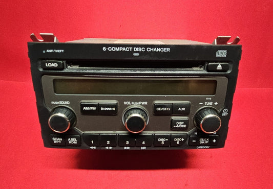 2006 - 2008 Honda Pilot EXL Radio Stereo Audio Tuner AM/FM CD Unit 39100S9VA610