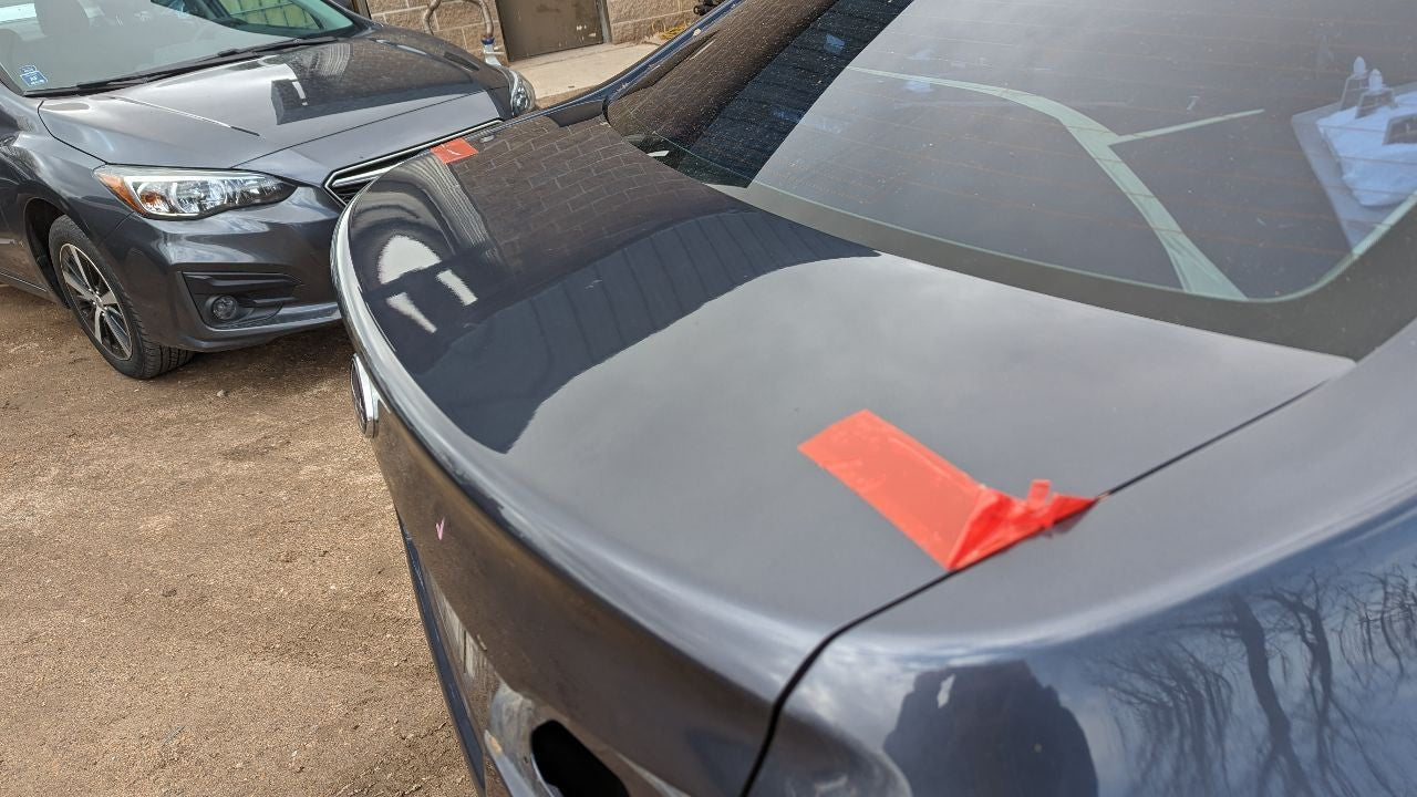 15-19 Subaru Legacy Sedan Trunk Deck Lid Paint Grade A - GG3 Carbide Gray
