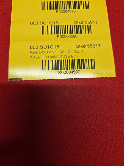 2015 Subaru Legacy Interior Cabin Fuse Box Junction Block Smart Key - PIGTAILS