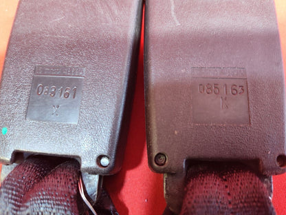 2013-2019 Dodge Ram REAR 2nd SECOND Row Middle Center Seat Belt Dual Buckle