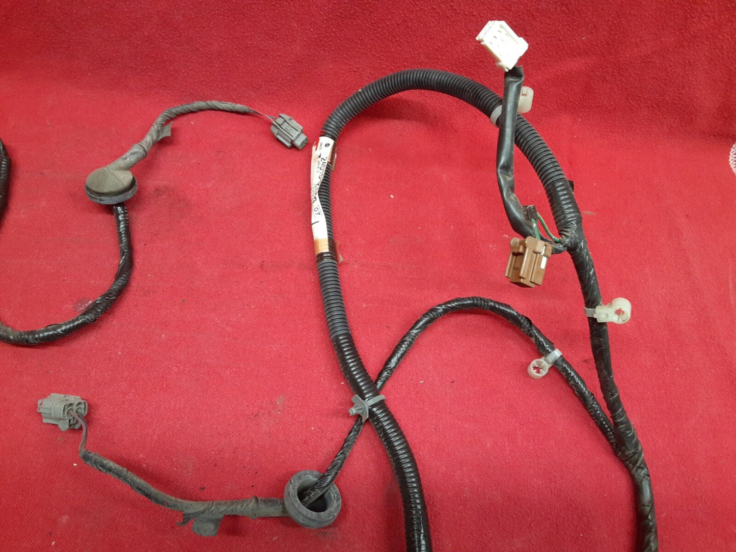 2002 2003 2004 Infiniti I35 REAR Trunk Latch Tail Light Bumper Wiring Harness 