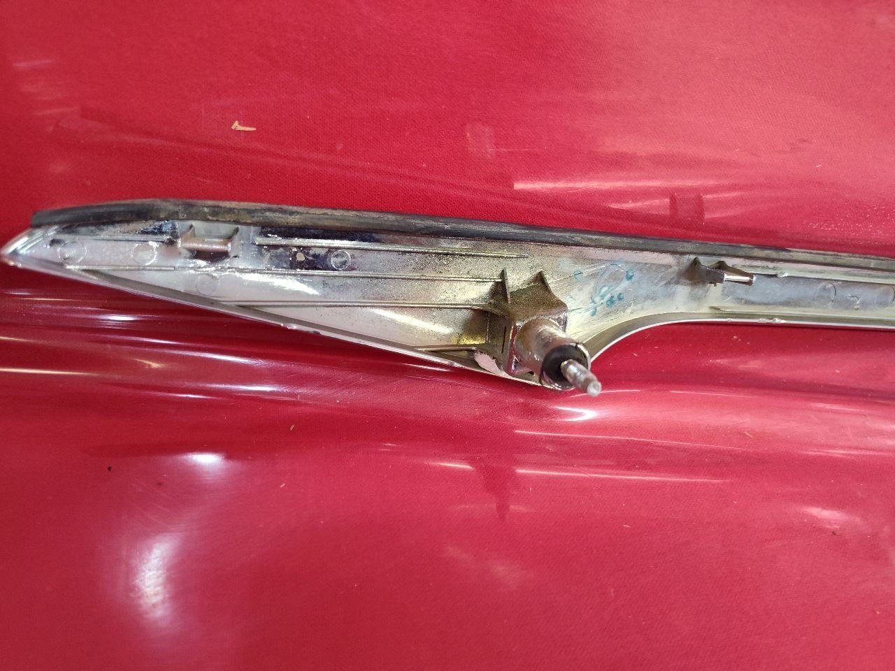 2011 2012 2013 Hyundai Sonata Front Hood Grille Chrome Trim Molding Strip