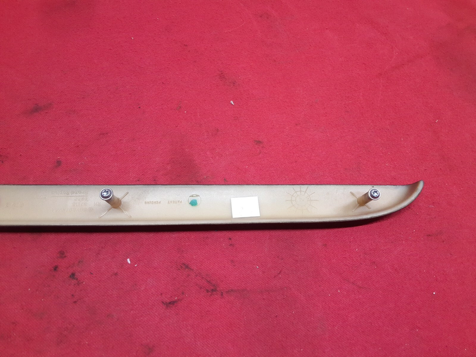 2002 2003 2004 Jeep Grand Cherokee OVERLAND Redwood REAR RIGHT Door Panel Trim