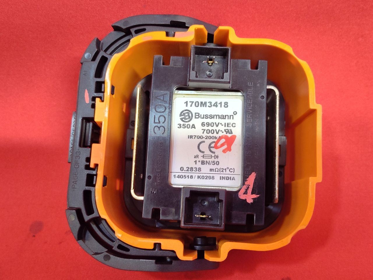 2014-2016 Chevy Chevrolet Spark EV High Voltage Battery Disconnect Fuse 13583086
