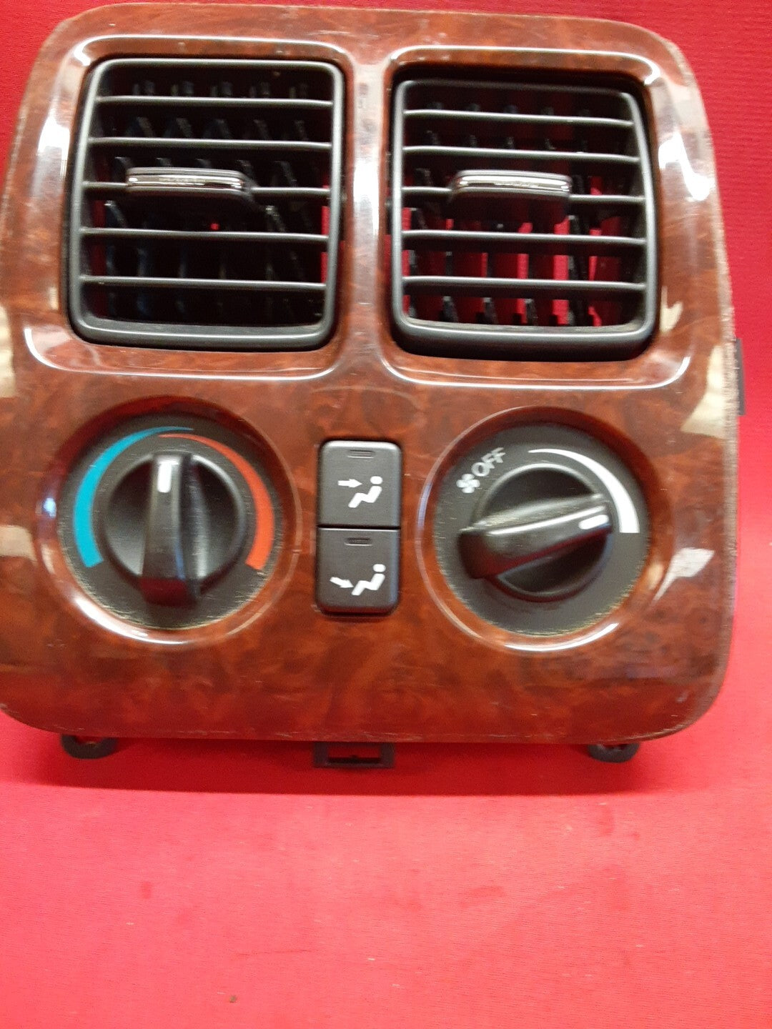 2001-2006 Acura MDX Rear Climate Control Assembly Wood Grain 79660-S3V-A72