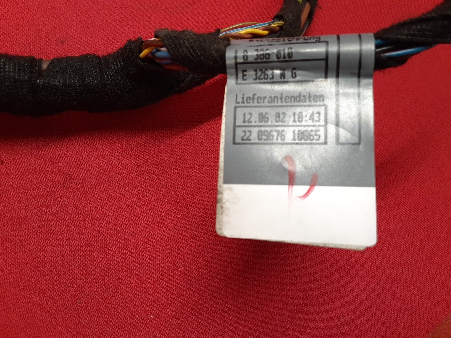 2000-2006 BMW X5 Front Left Driver Door Harness 22-09676-10065