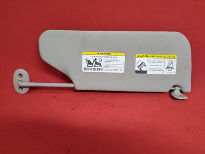 2005-2010 Jeep Grand Cherokee Sun Visor Shade Left Right SET Grey Cloth