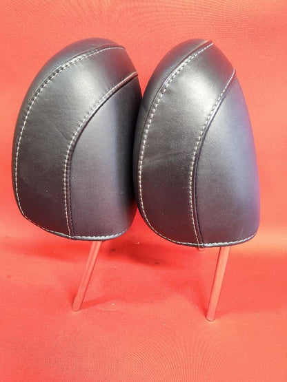 2011 Lexus IS250 IS350 FRONT Left Right Headrest Set Black Leather Grade A