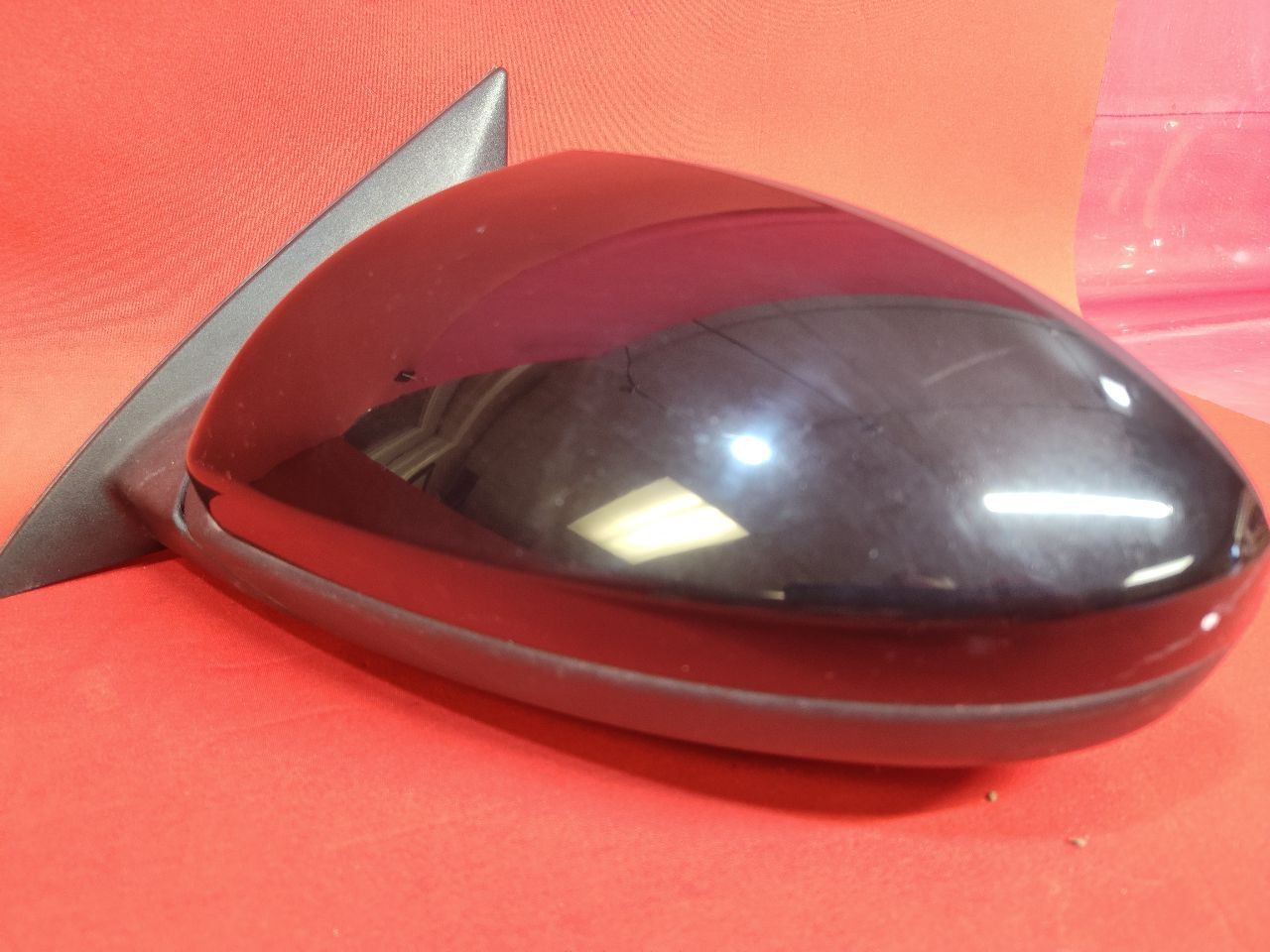 2019-2024 Kia Forte LEFT DRIVER Wing Door Mirror Basic Style ABP Aurora Black