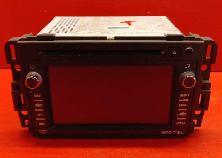 2010 2011 GMC Acadia Radio AM/FM Navigation Unit 22739334