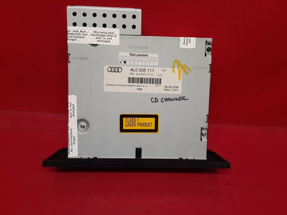 2007 -2008 Audi Q7 6Disc 6 Disc CD Changer 4L0-035-111 / 4L0-910-111-A