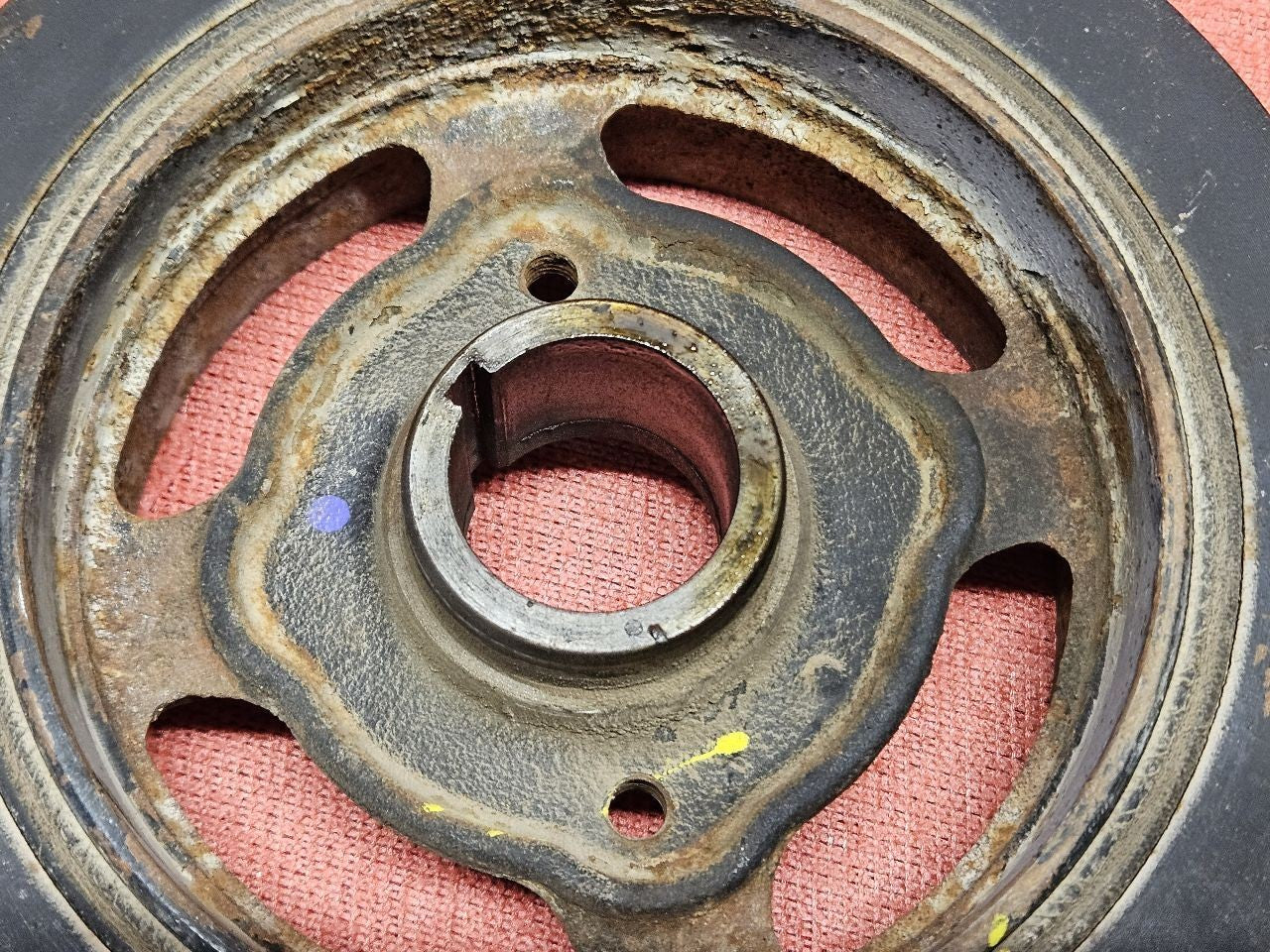 2007-2022 Toyota Tundra Sequoia Land Cruiser V8 Crank Pulley Harmonic Balancer