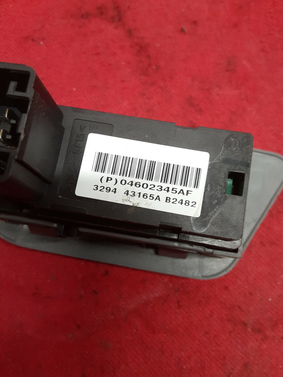 2004 2005 Dodge Durango LEFT DRIVER REAR Window Switch Bezel Slate Gray