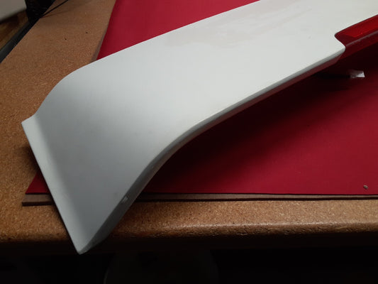 2005 - 2011 Hyundai Accent Hatchback - Rear Spoiler - 87210-1E200 - "NW White"