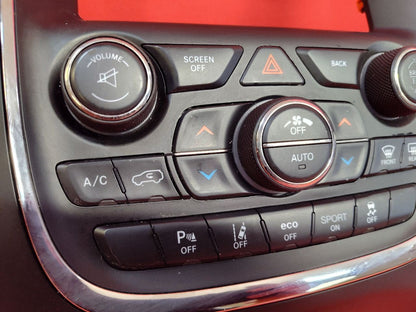 2017 Dodge Durango HVAC Climate Center Stack 8.4" Lane Depart + Parksense