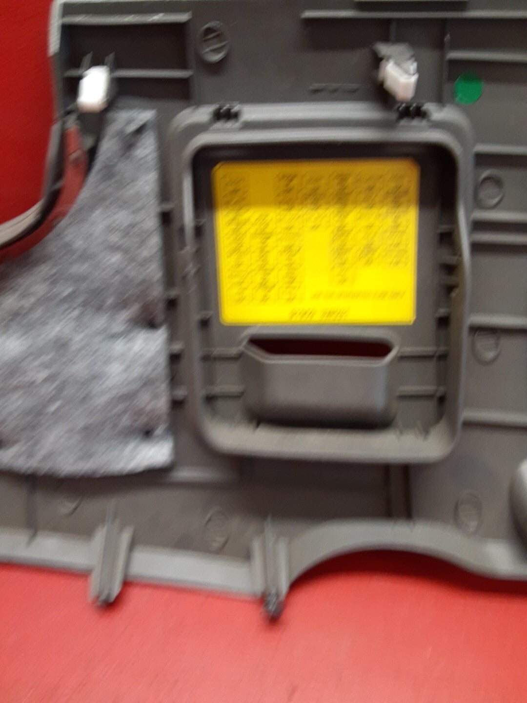 2012 2013 Kia Sportage Lower Left Panel Fuse Cover 847503W050GAH