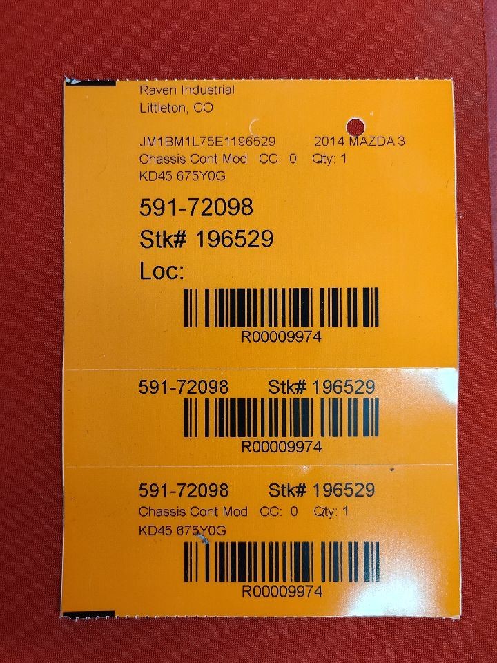 2013-2018 Mazda Rear Body Control Module BCM BCU - KD45-67-5Y0G