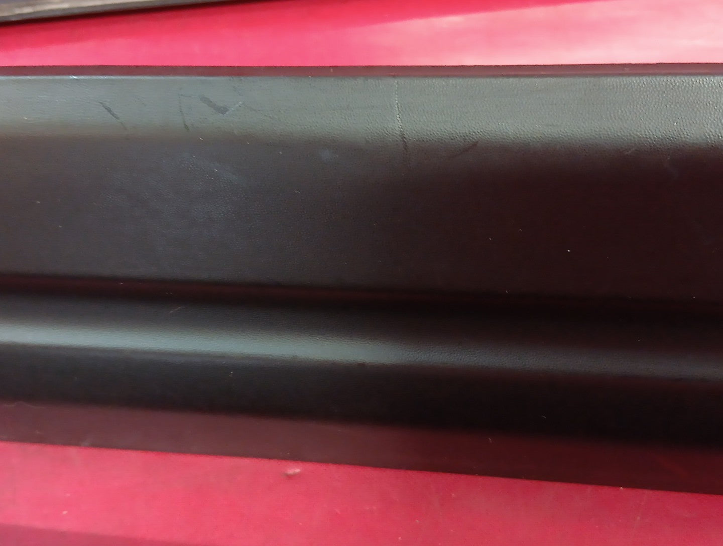 2005 2006 Jeep Grand Cherokee Exterior Door Molding Trim Strips Black FULL SET