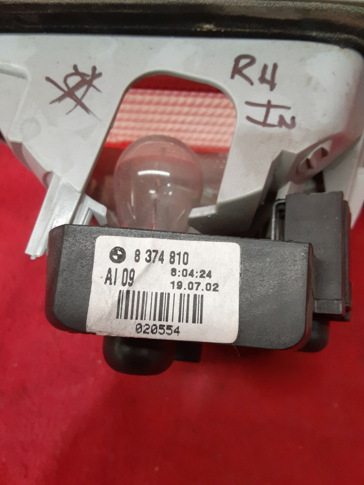 2001 - 2006 BMW E46 / 3 Series - Rear Right Inner Trunk Tail Light - 8 374 810
