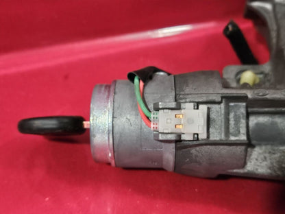 06-11 Hyundai Accent MANUAL TRANS Ignition Lock Cylinder Switch Housing w/ Key