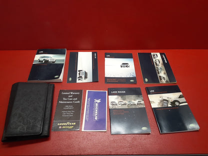 2006 Land Rover LR3 8 Piece Owner's Operator Manual OEM Set W/ Case