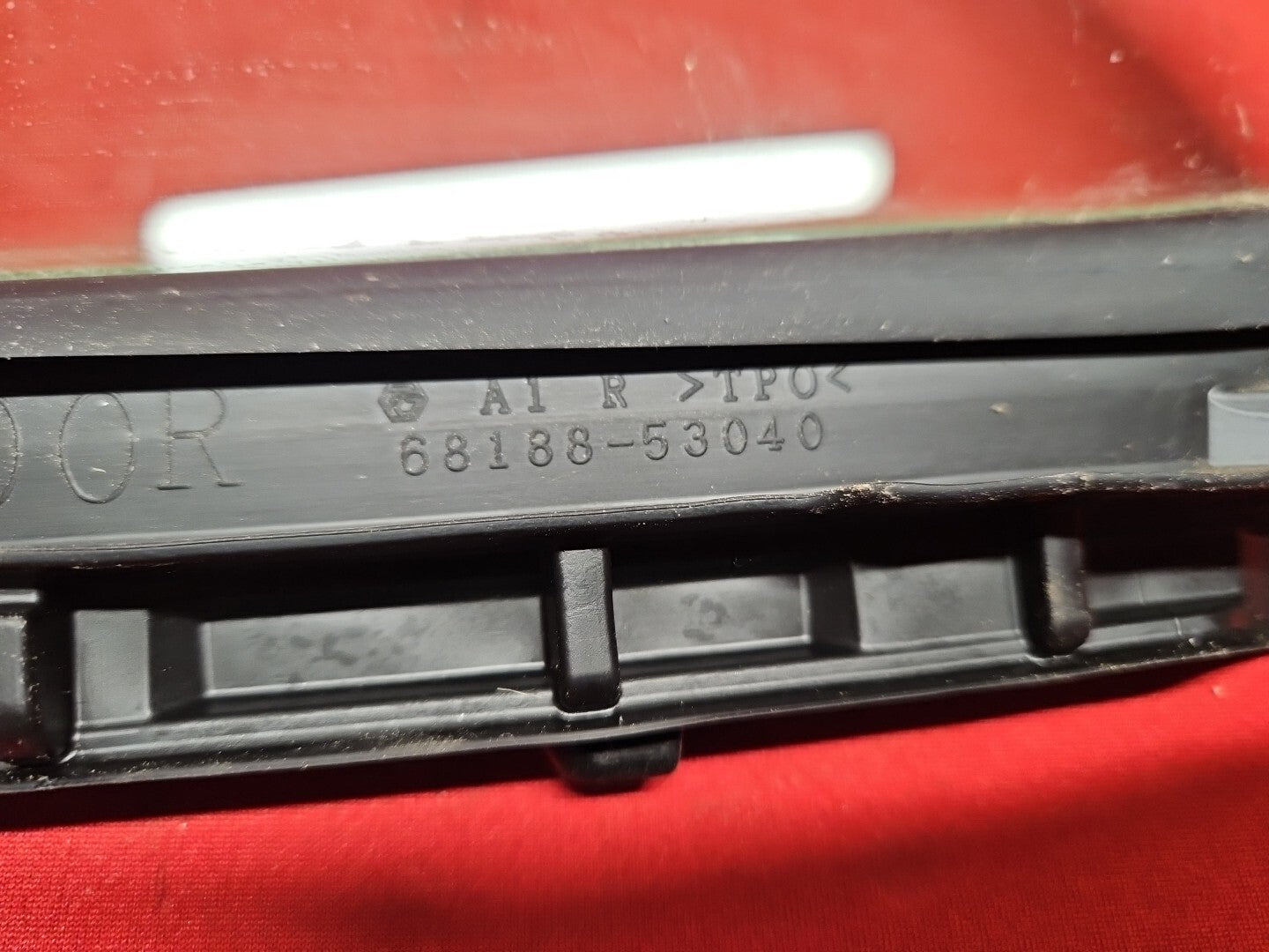 2014 - 2020 Lexus RIGHT PASSENGER REAR Quarter Glass Vent Window 68123-53110