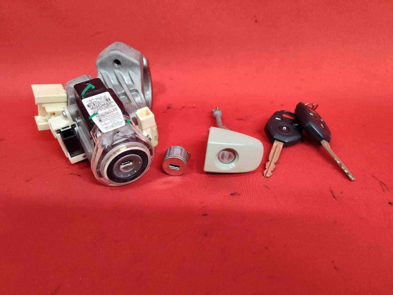 2015-2019 Subaru H4 Auto Trans Ignition Lock Cylinder Door Tumbler Key Set