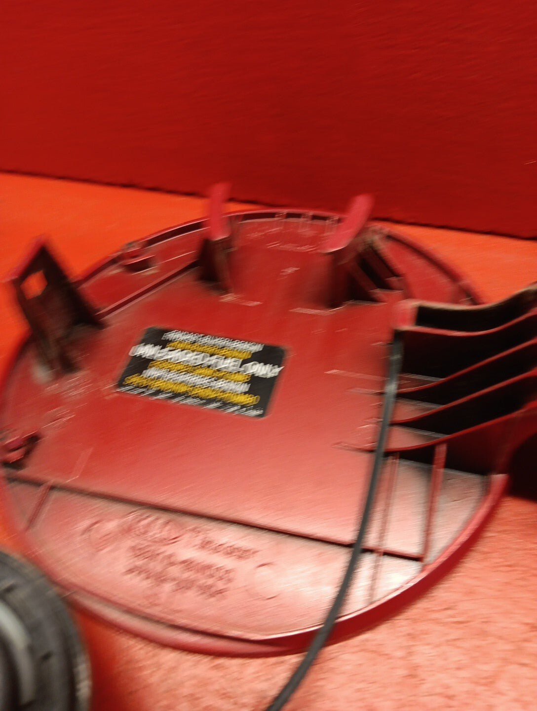 2011-2016 Kia Sportage Fuel Door W/ Cap OEM Red 695103W000