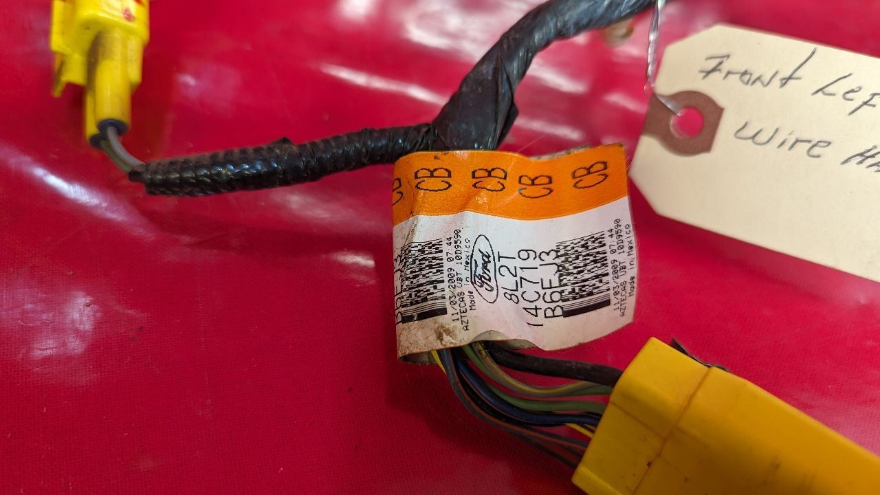 2006-2010 Ford Explorer Mercury Mountaineer LEFT DRIVER Seat Wiring Harness