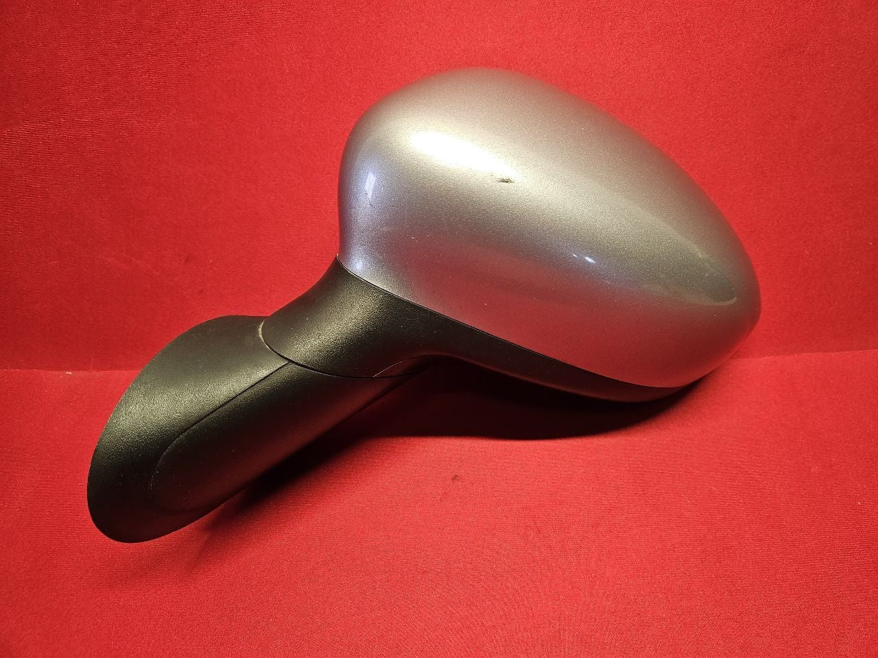 2012-2019 Fiat 500 Basic Heated LEFT DRIVER Door Wing Mirror PSC Pompei Silver