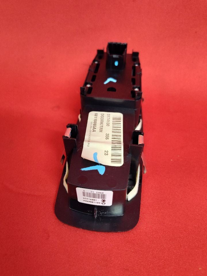 2012-2020 Mopar Chrysler Dodge Ram FRONT RIGHT PASSENGER Window Switch w/ Bezel