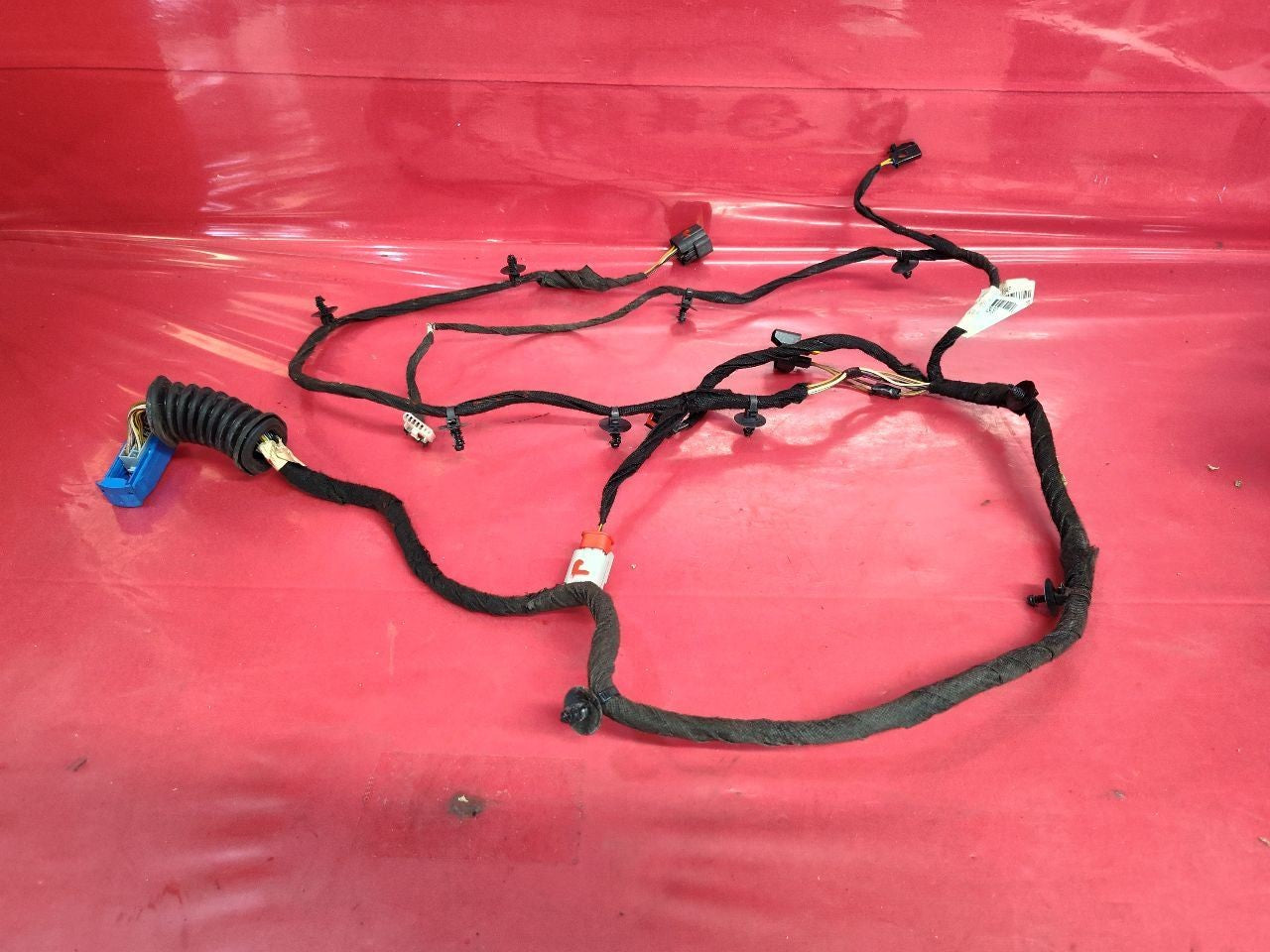 2012 Fiat 500 2-Door Coupe FRONT LEFT DRIVER Door Jumper Wiring Harness