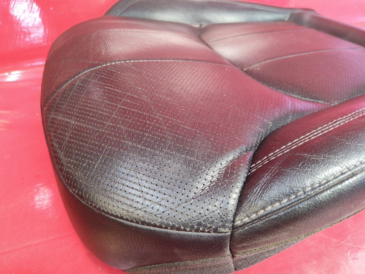 2016-2019 Range Rover Evoque FRONT LEFT DRIVER Seat Cushion Perforated Leather