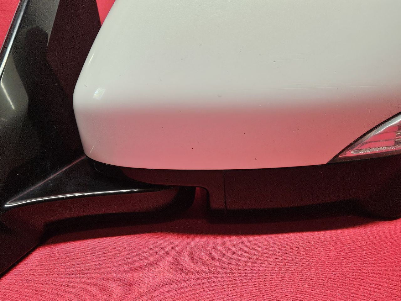 2011 2012 Infiniti QX56 LEFT DRIVER Door Wing Mirror QAA Moonlight White Pearl