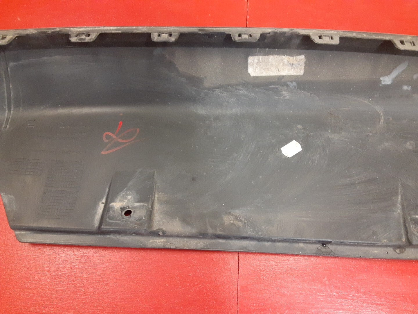 2018 - 2020 GM Buick Regal Sportback Rear Bumper Lower Valance Trim Textured